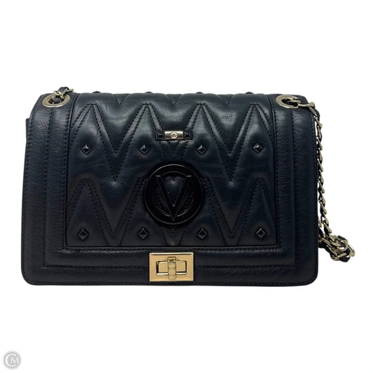 Alice Diamond Flap Quilted Leather Shoulder Bag Designer By Valentino By Mario Valentino Size: Medium