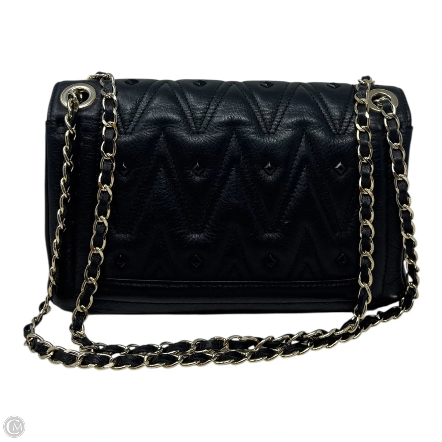 Alice Diamond Flap Quilted Leather Shoulder Bag Designer By Valentino By Mario Valentino Size: Medium