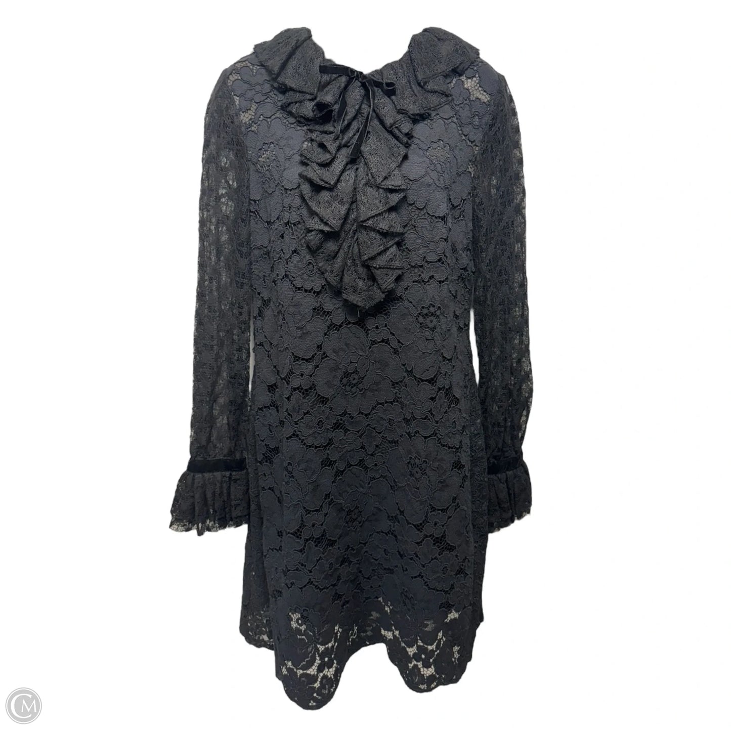 Lace Dress Party Short By Philosophy di Lorenzo Serafini In Black, Size: 6
