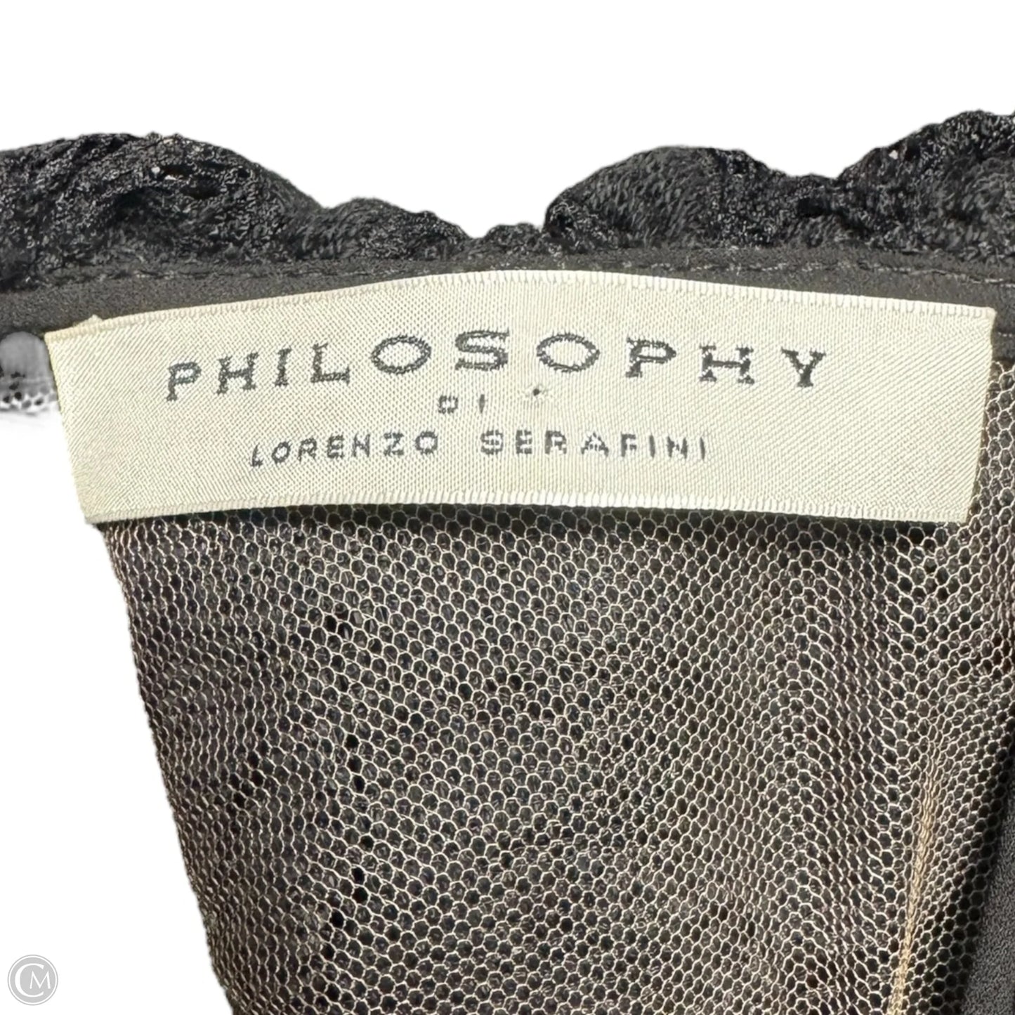 Lace Dress Party Short By Philosophy di Lorenzo Serafini In Black, Size: 6