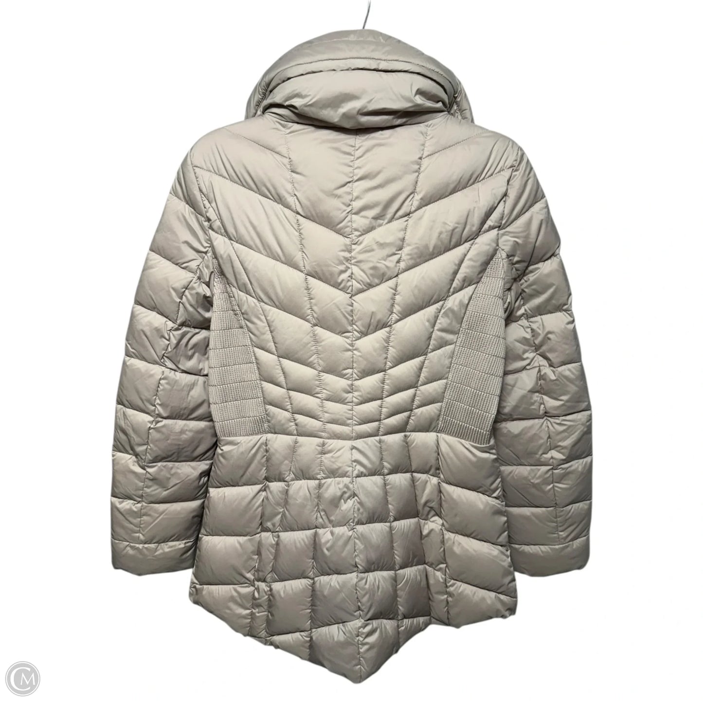 Coat Puffer & Quilted By Johnston & Murphy In Pink, Size: M