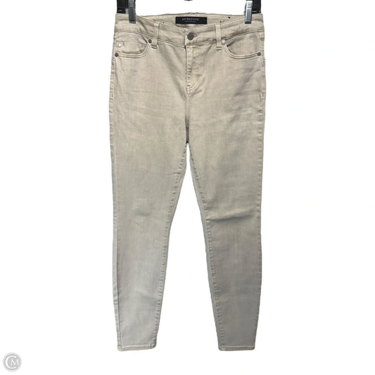 The Hugger Ankle Jeans Skinny By Liverpool In Beige, Size: 6/28