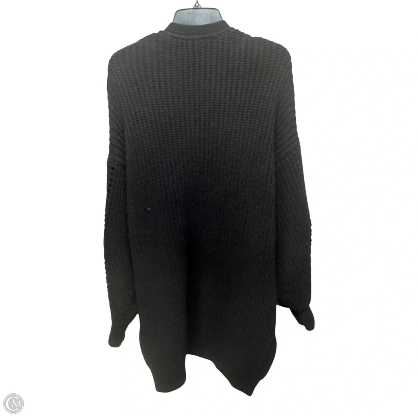 Sweater Cardigan By Free People In Black, Size: L