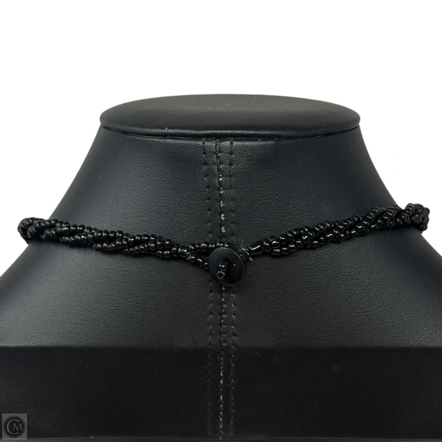 Mother of Pearl Shell Inlay Beaded Pendant Necklace