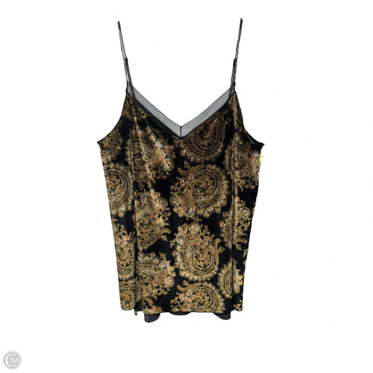 Top Sleeveless By Free People In Paisley Print, Size: L