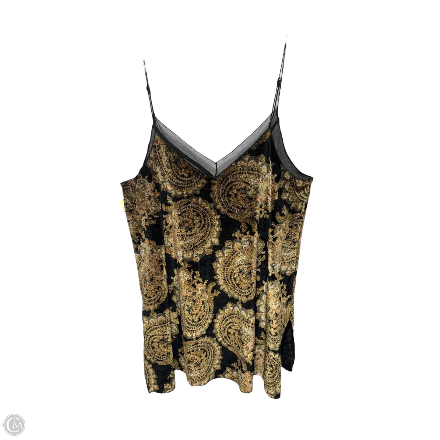 Top Sleeveless By Free People In Paisley Print, Size: L
