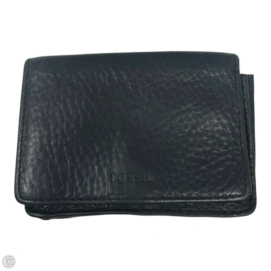 Leather Id/card Holder By Fossil, Size: Small