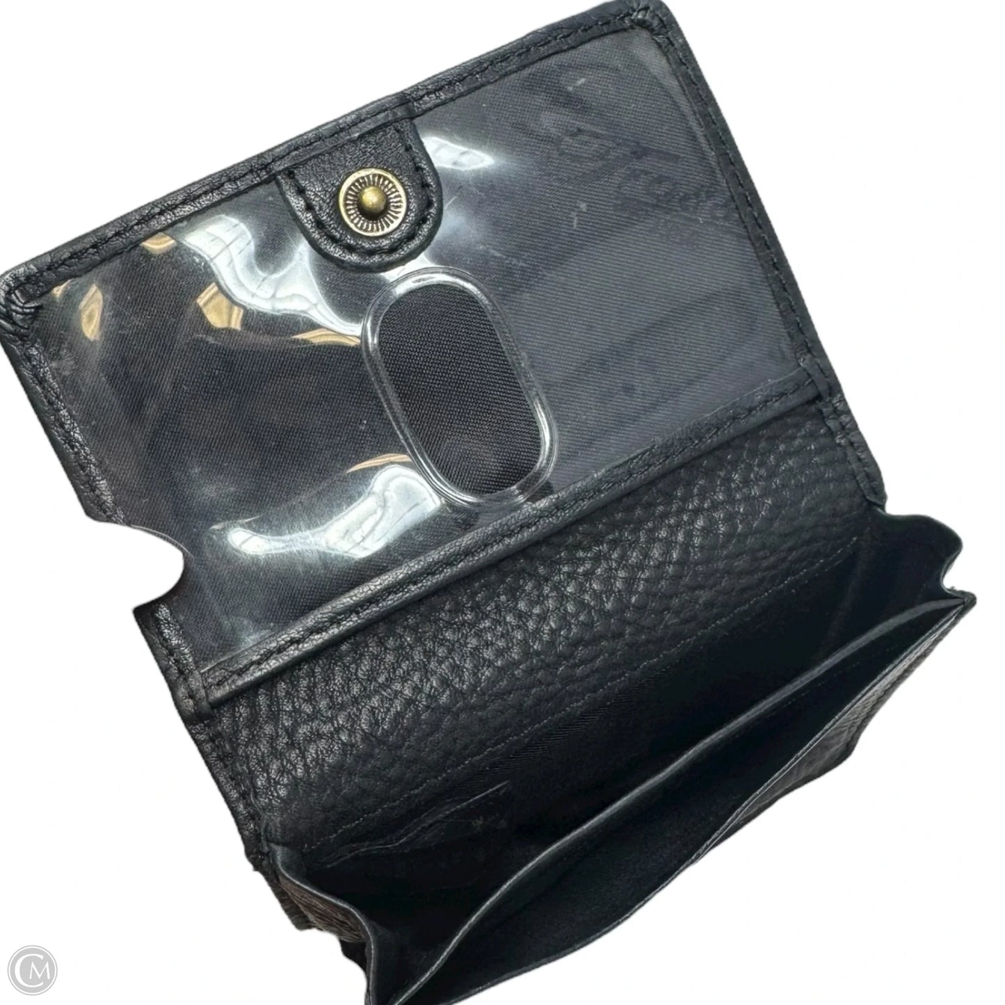 Leather Id/card Holder By Fossil, Size: Small