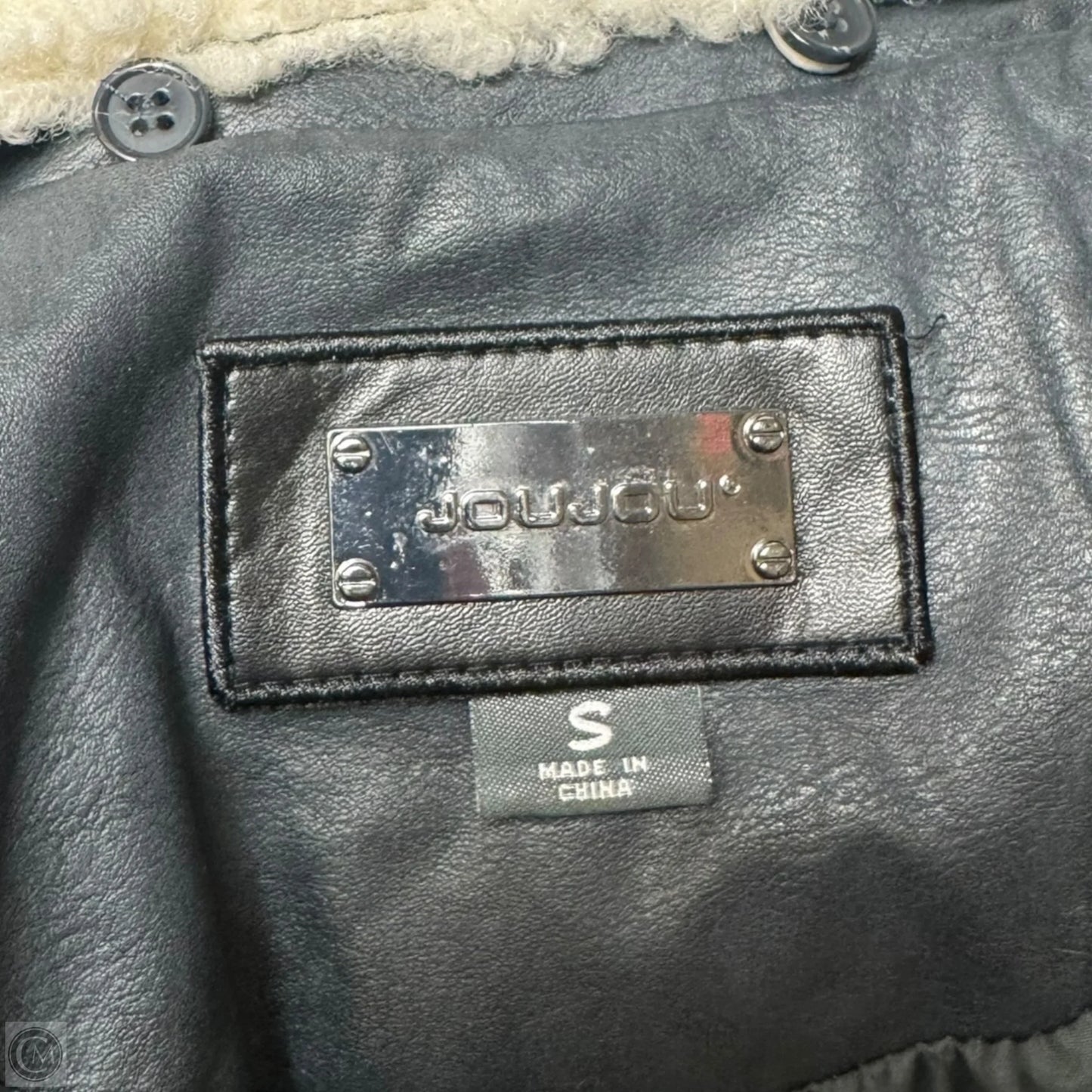 Jacket Moto By Jou Jou In Navy, Size: S