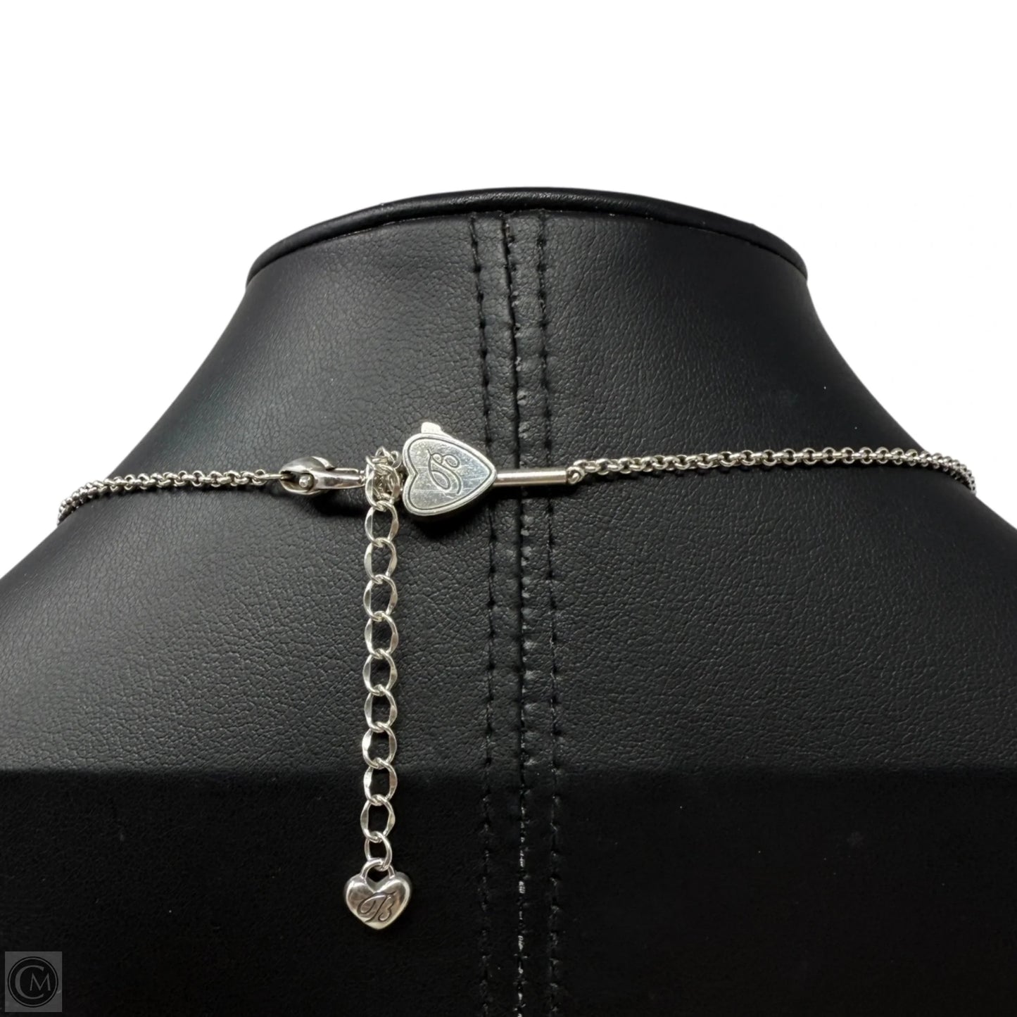 Mumtaz Heart Convertible Necklace Silver Plated By Brighton