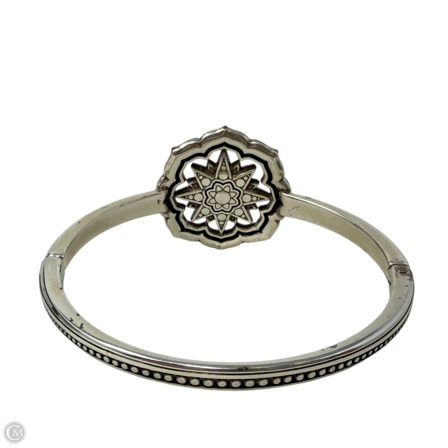 Dynasty Empire Hinged Bangle Bracelet By Brighton