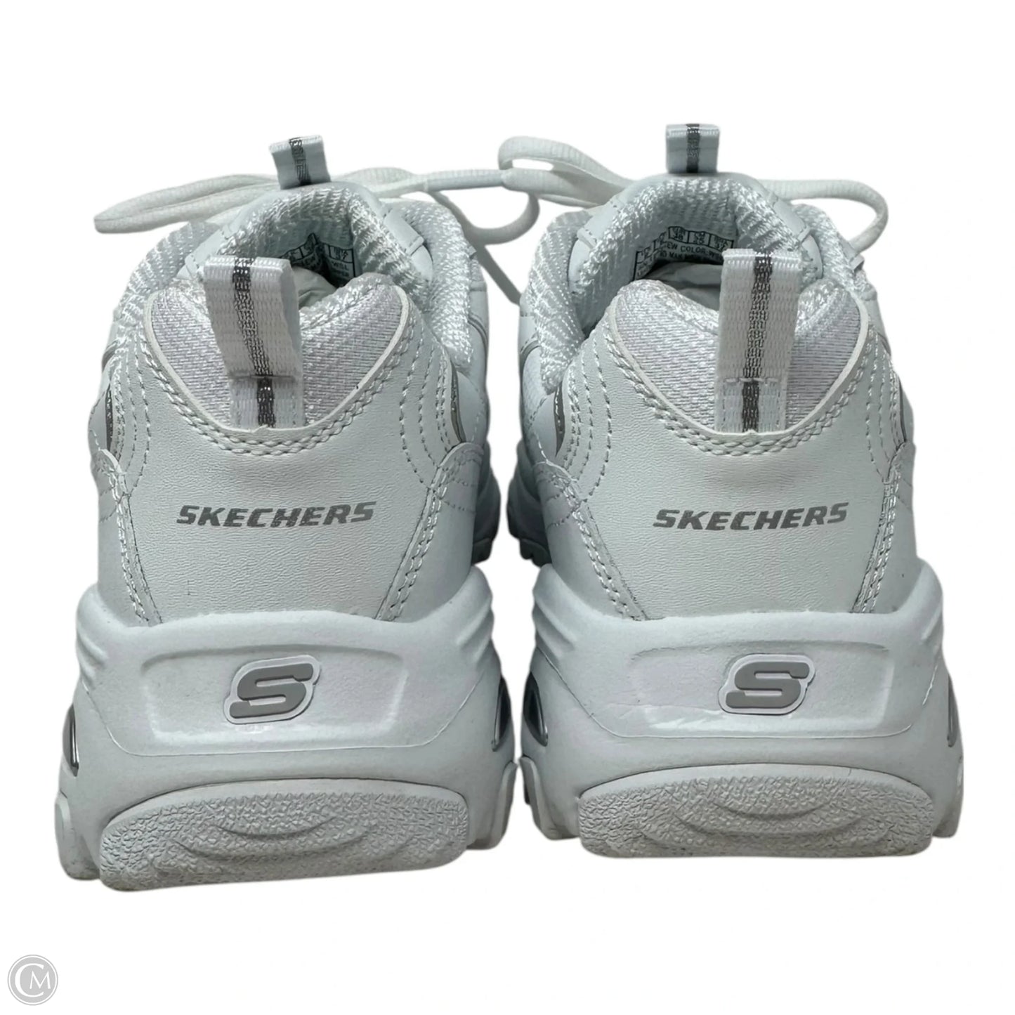 Shoes Athletic By Skechers In White, Size: 8