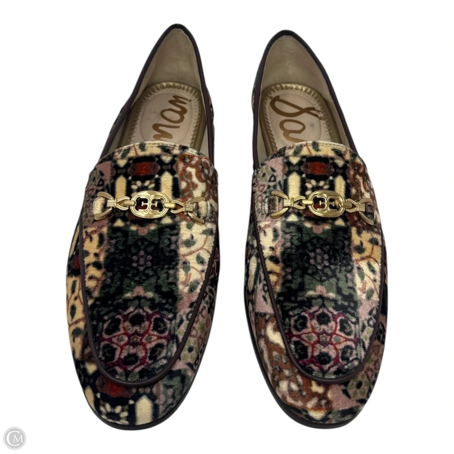 Loraine Velvet Loafers Shoes Flats By Sam Edelman In Multi-colored, Size: 7