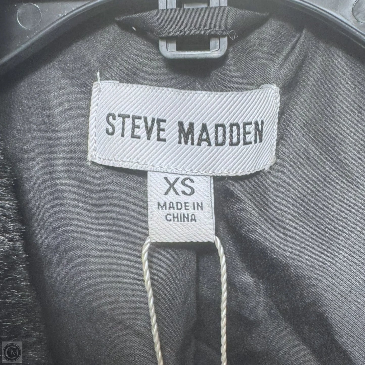 Emery Fur Jacket Faux Fur & Sherpa By Steve Madden In Black, Size: Xs