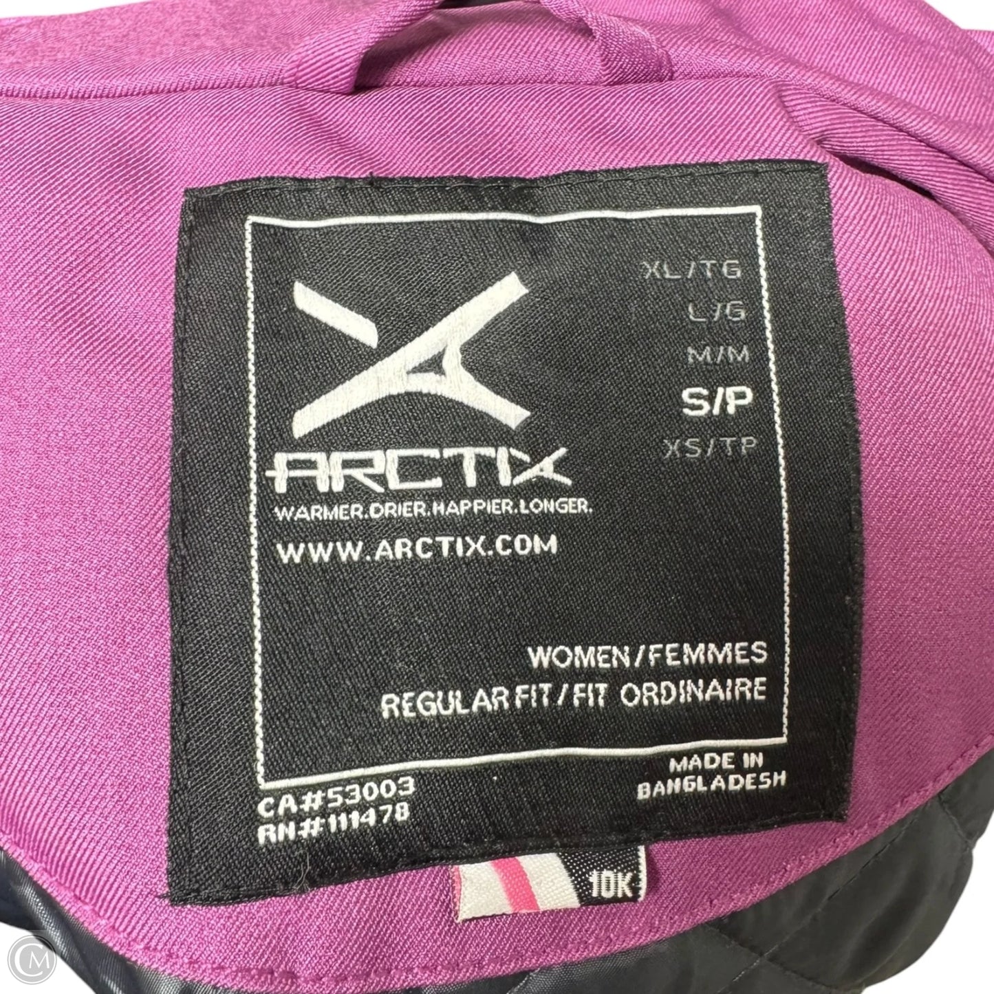 Snow Jacket By Arctix In Purple, Size: S