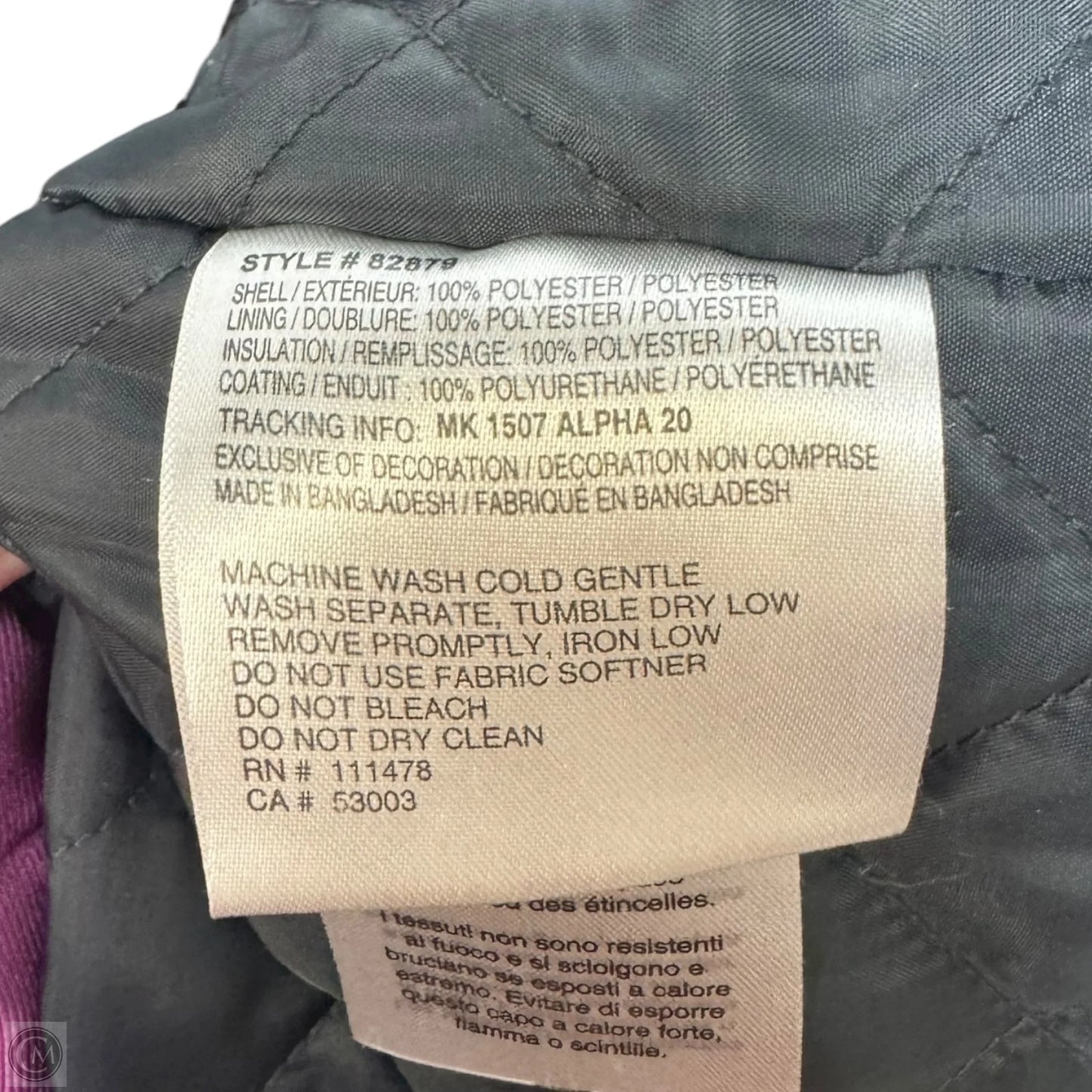 Snow Jacket By Arctix In Purple, Size: S