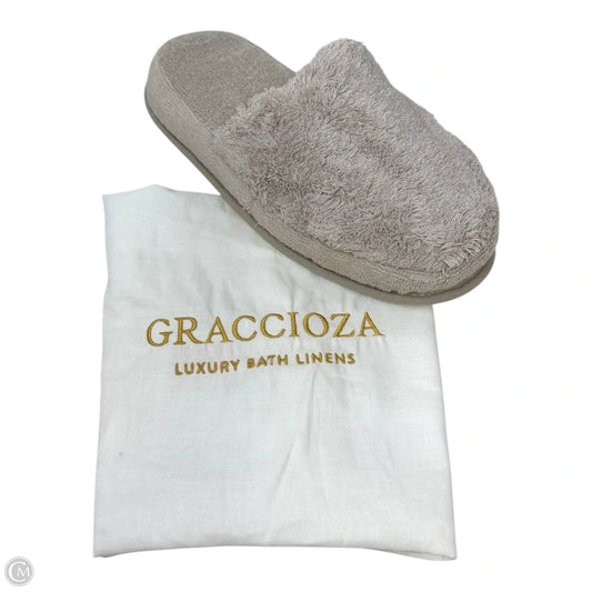 Egoist Slippers By Graccioza In Taupe, Size: 7.5