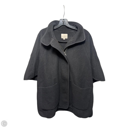Coat Wool By Loft In Black, Size: Xs