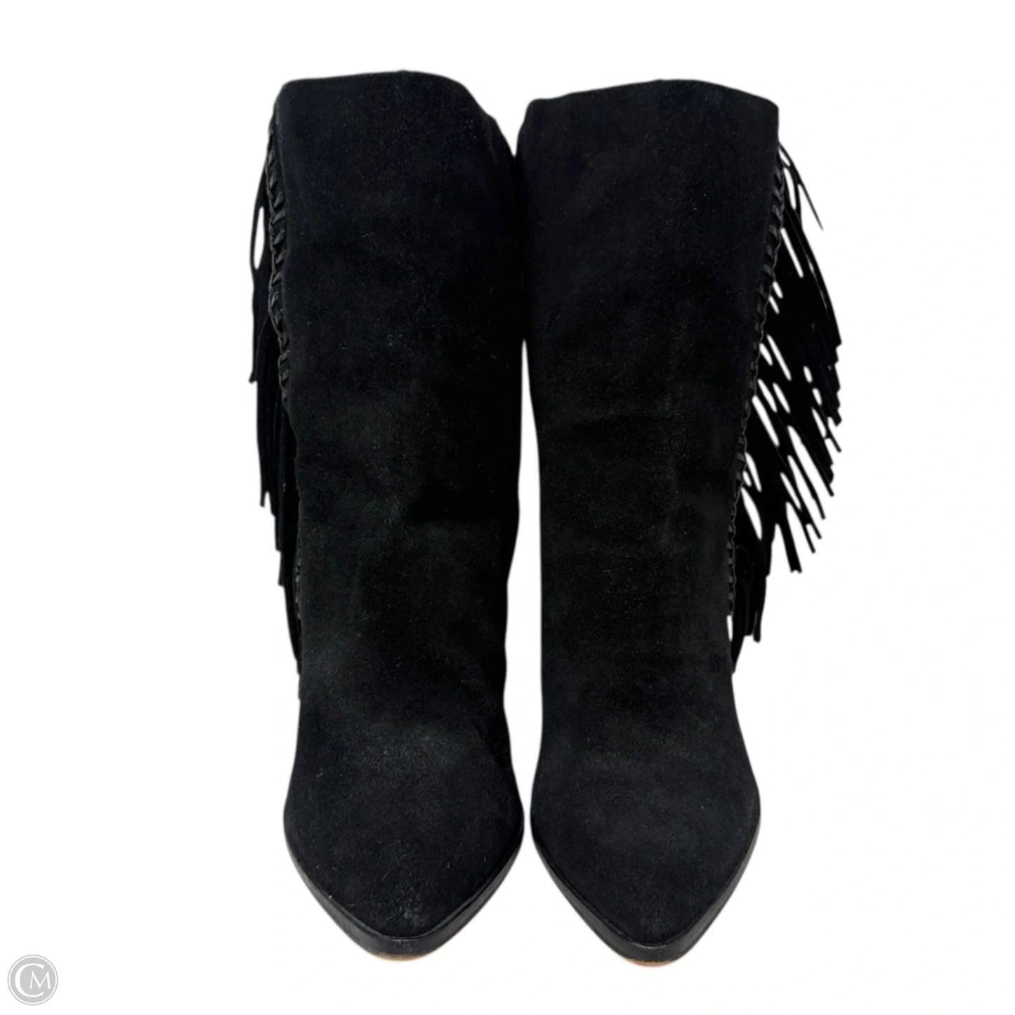 Ileen Suede Fringe Boots By Dolce Vita In Black, Size: 8