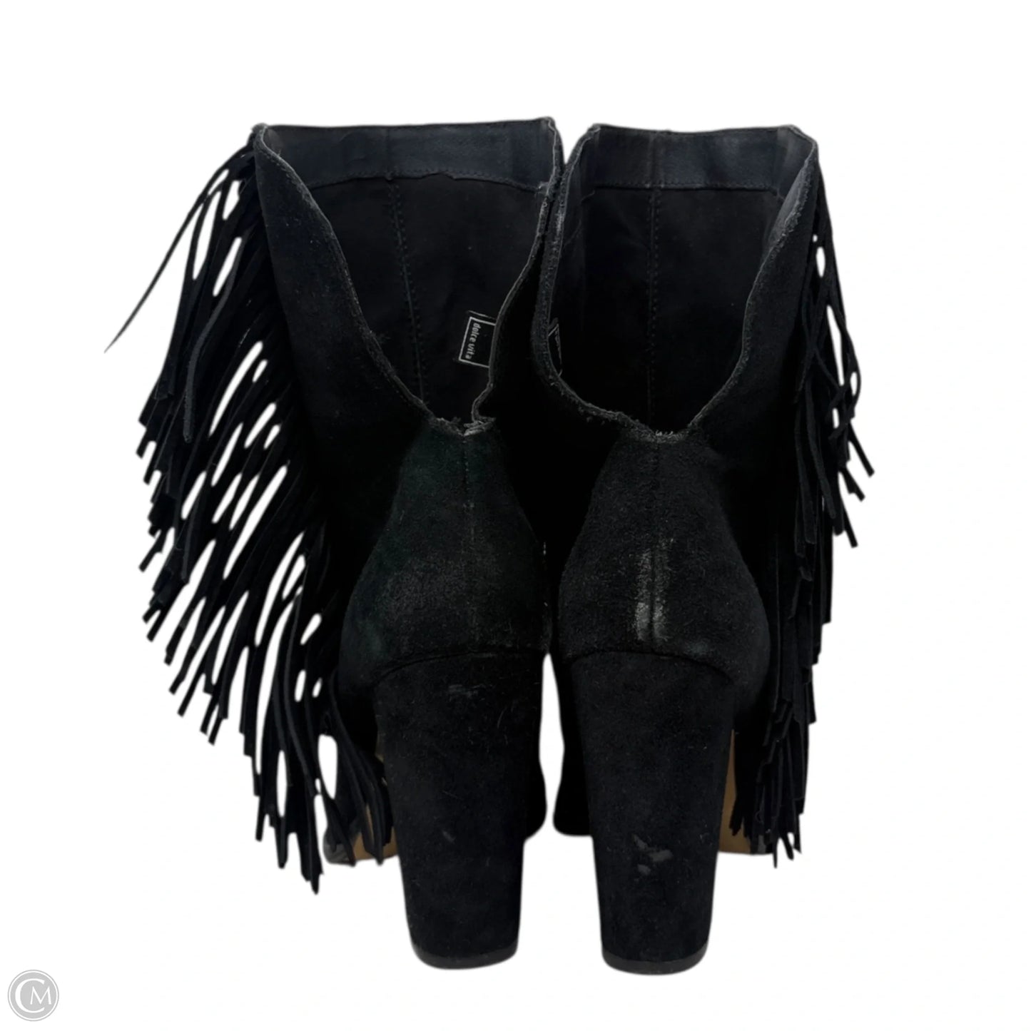 Ileen Suede Fringe Boots By Dolce Vita In Black, Size: 8