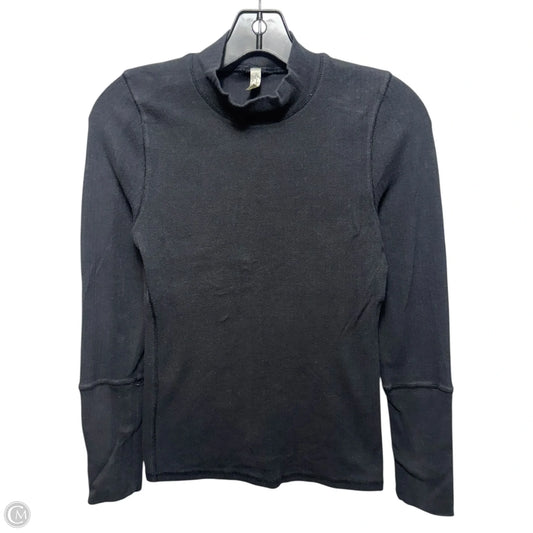 Top Long Sleeve Basic By Free People In Black, Size: M