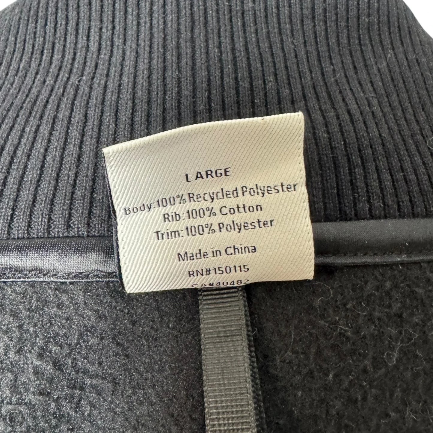 Jacket Fleece By Varley In Black, Size: L