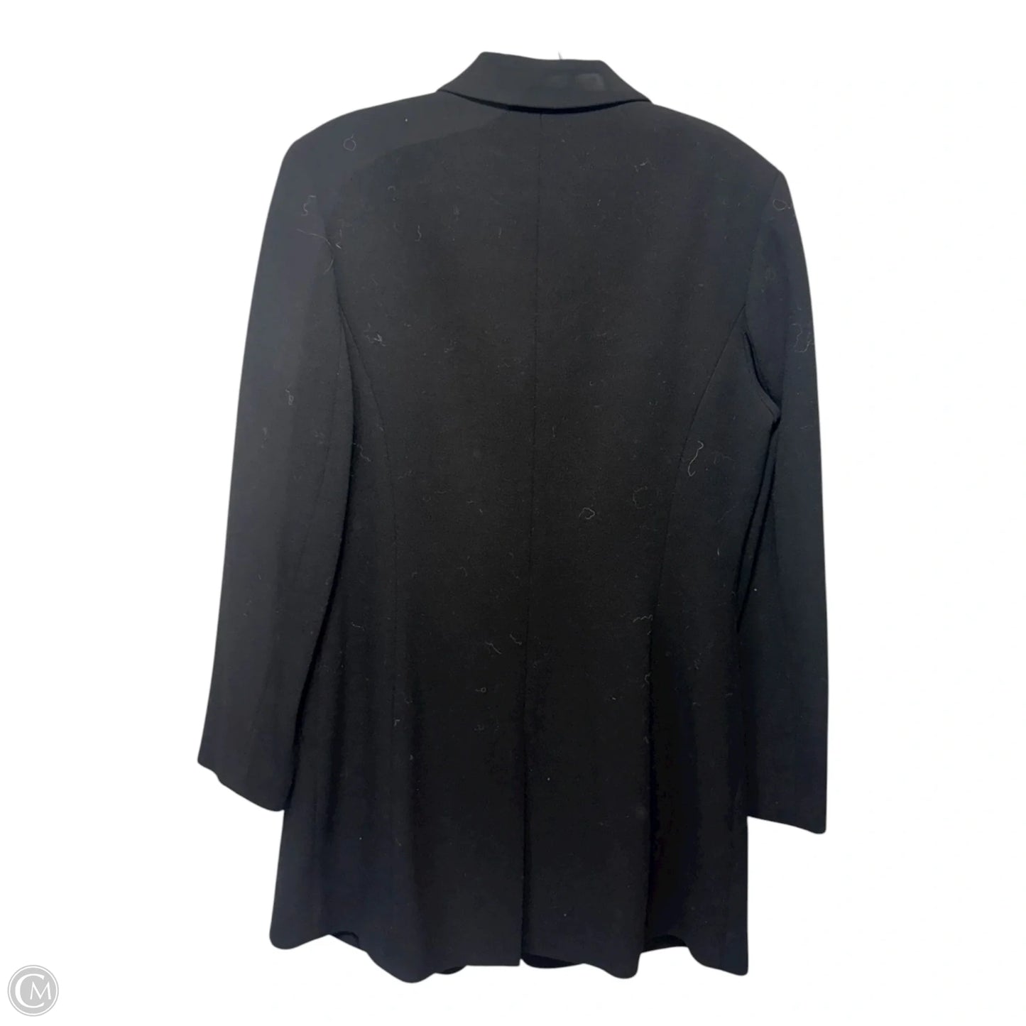 Worsted Wool Gabardine
Coat By Ann Taylor In Black, Size: 10