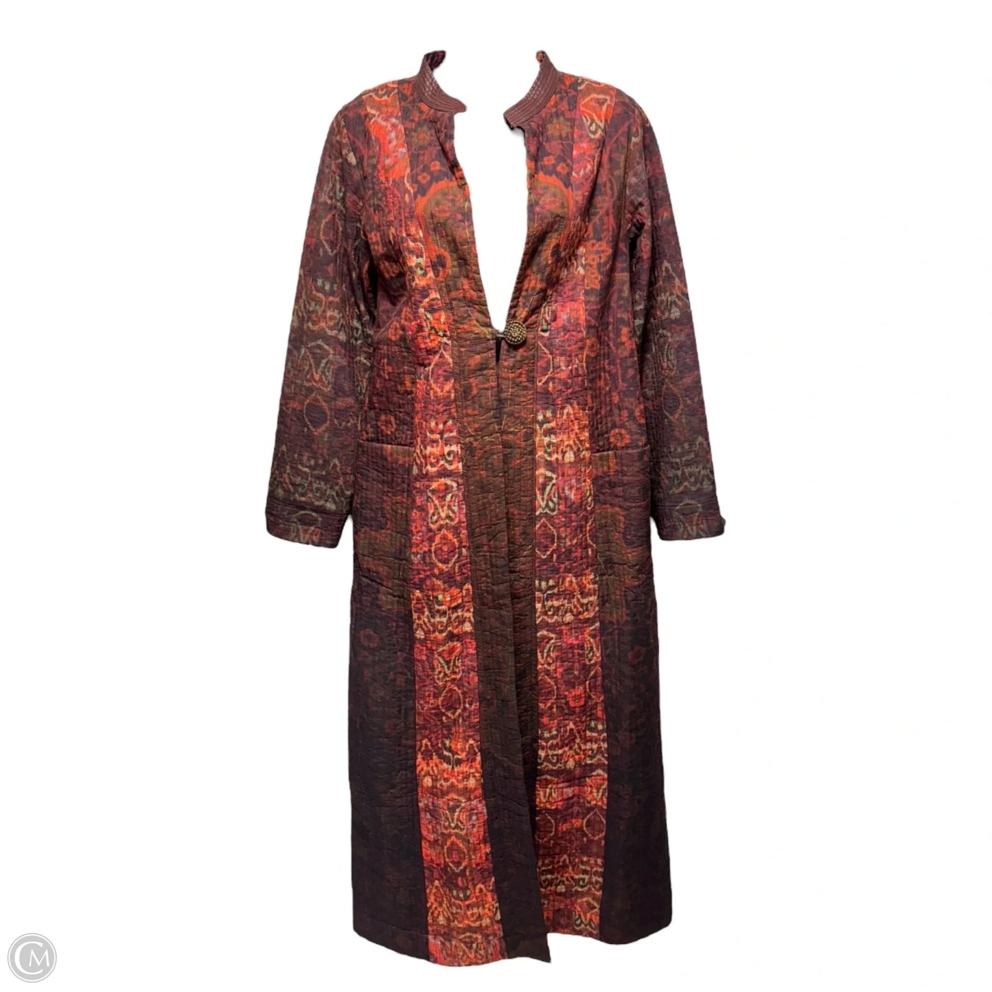 Icon Bedouin Duster By Soft Surroundings In Renature Umber, Size: S