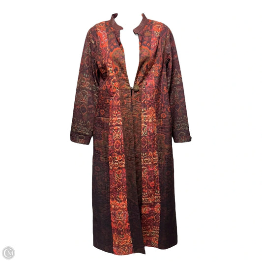 Icon Bedouin Duster By Soft Surroundings In Renature Umber, Size: S