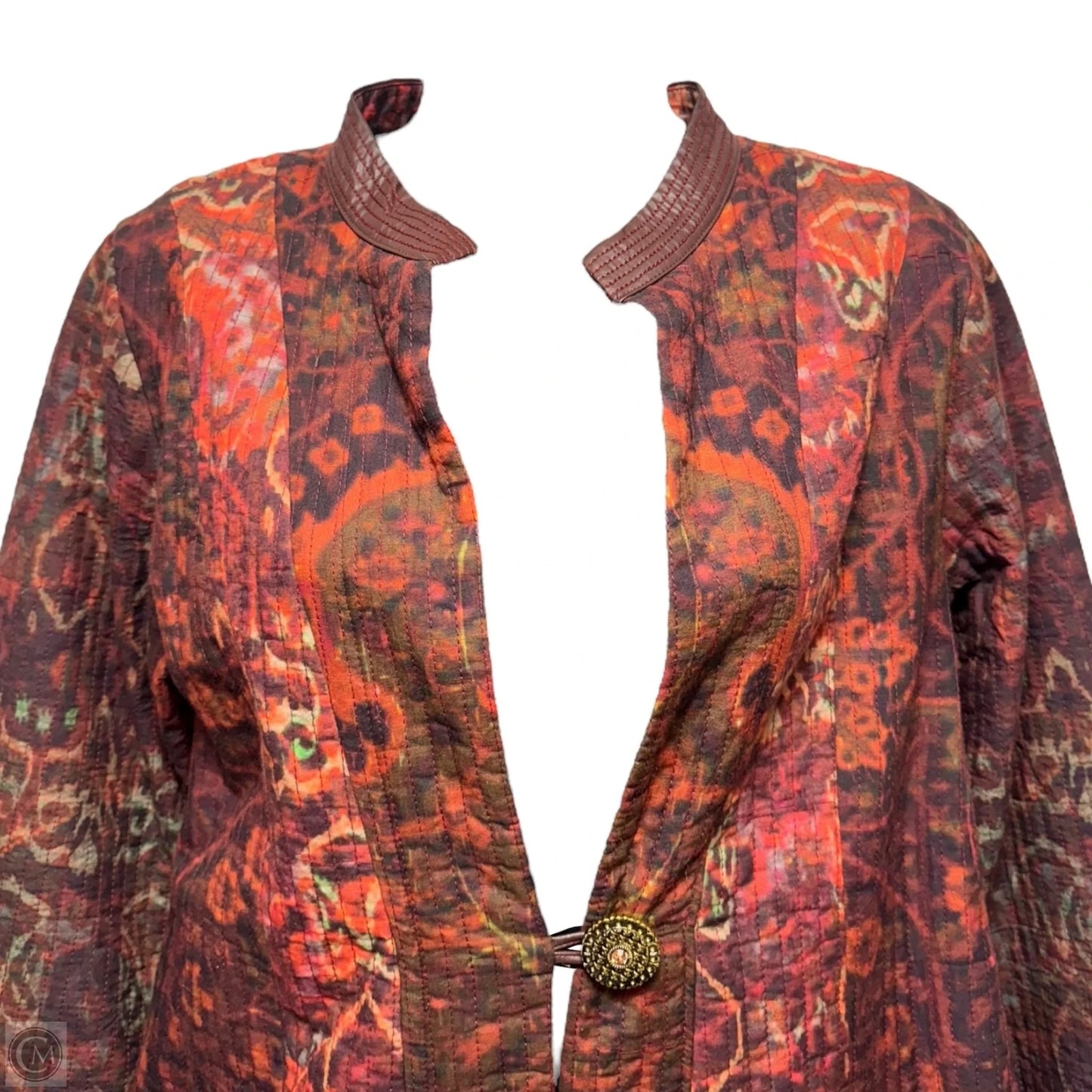 Icon Bedouin Duster By Soft Surroundings In Renature Umber, Size: S