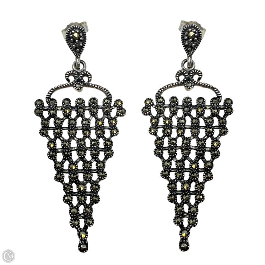 Vintage Sterling Silver Chandelier Earrings