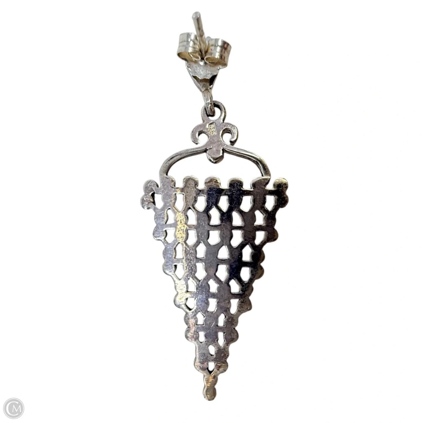 Vintage Sterling Silver Chandelier Earrings