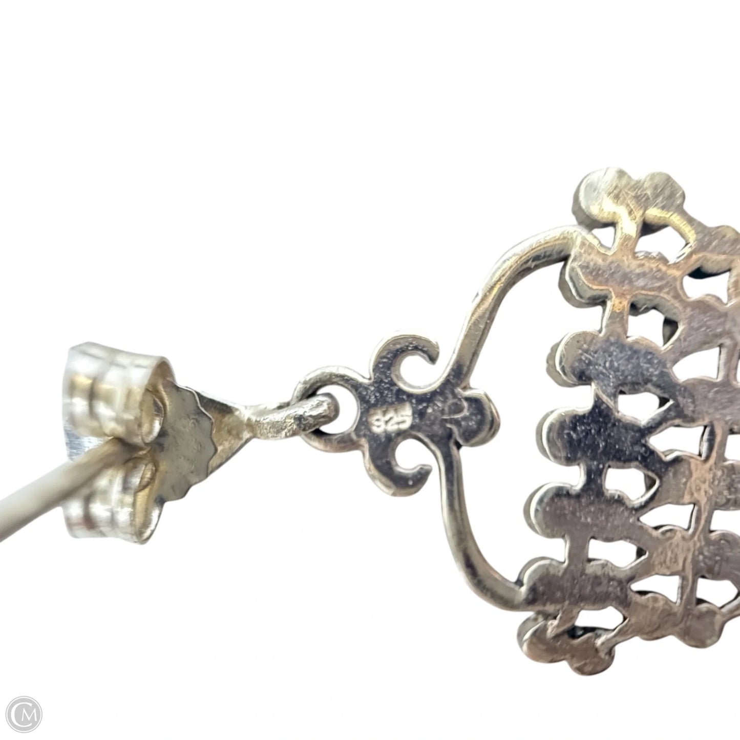 Vintage Sterling Silver Chandelier Earrings