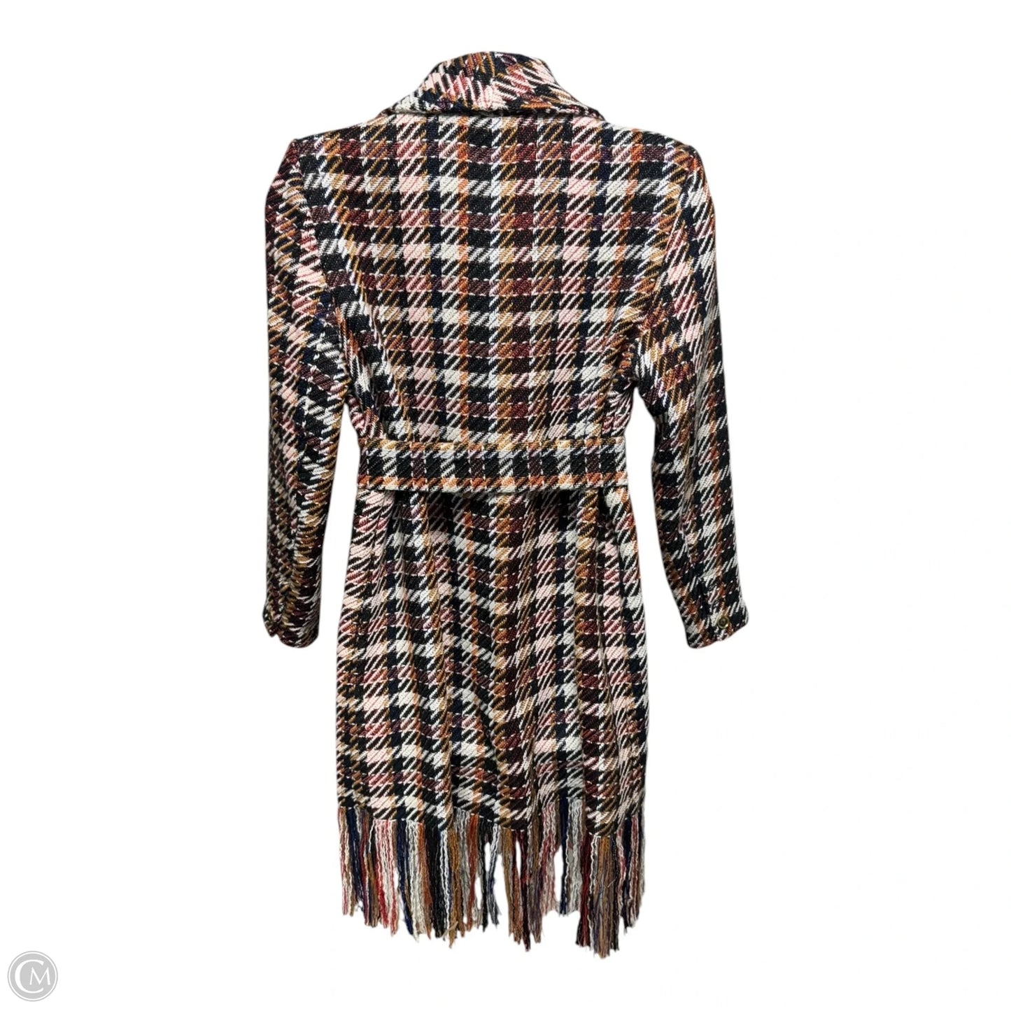 Tweed Coat By Cabi In Multi-colored, Size: L