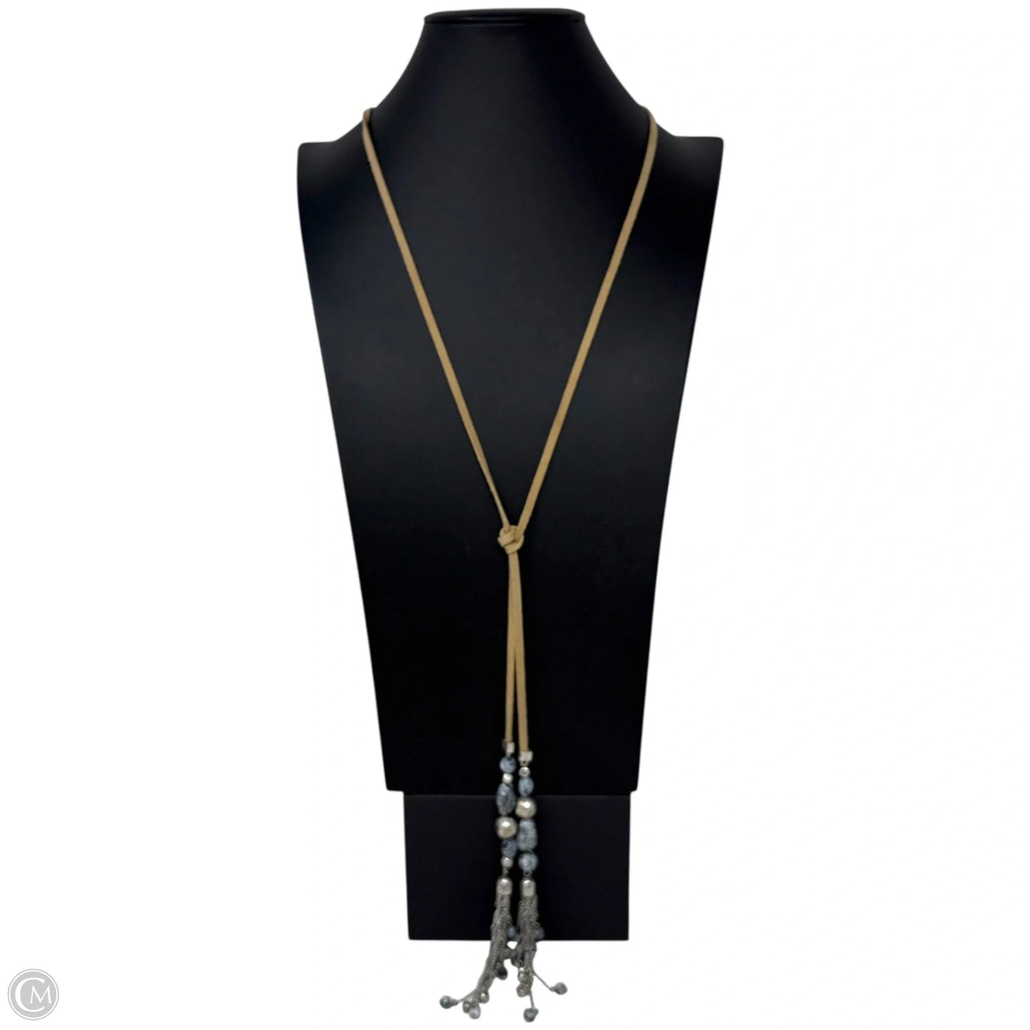 Long Beaded Tassel Necklace Lariat & Y-drop By Chicos