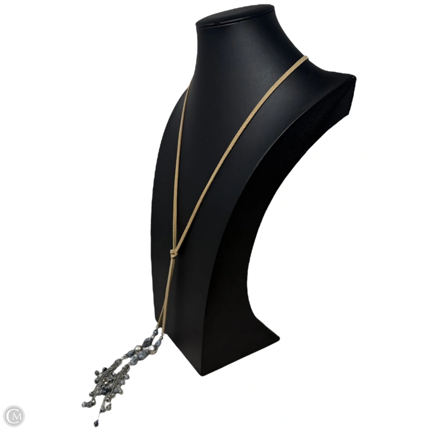 Long Beaded Tassel Necklace Lariat & Y-drop By Chicos