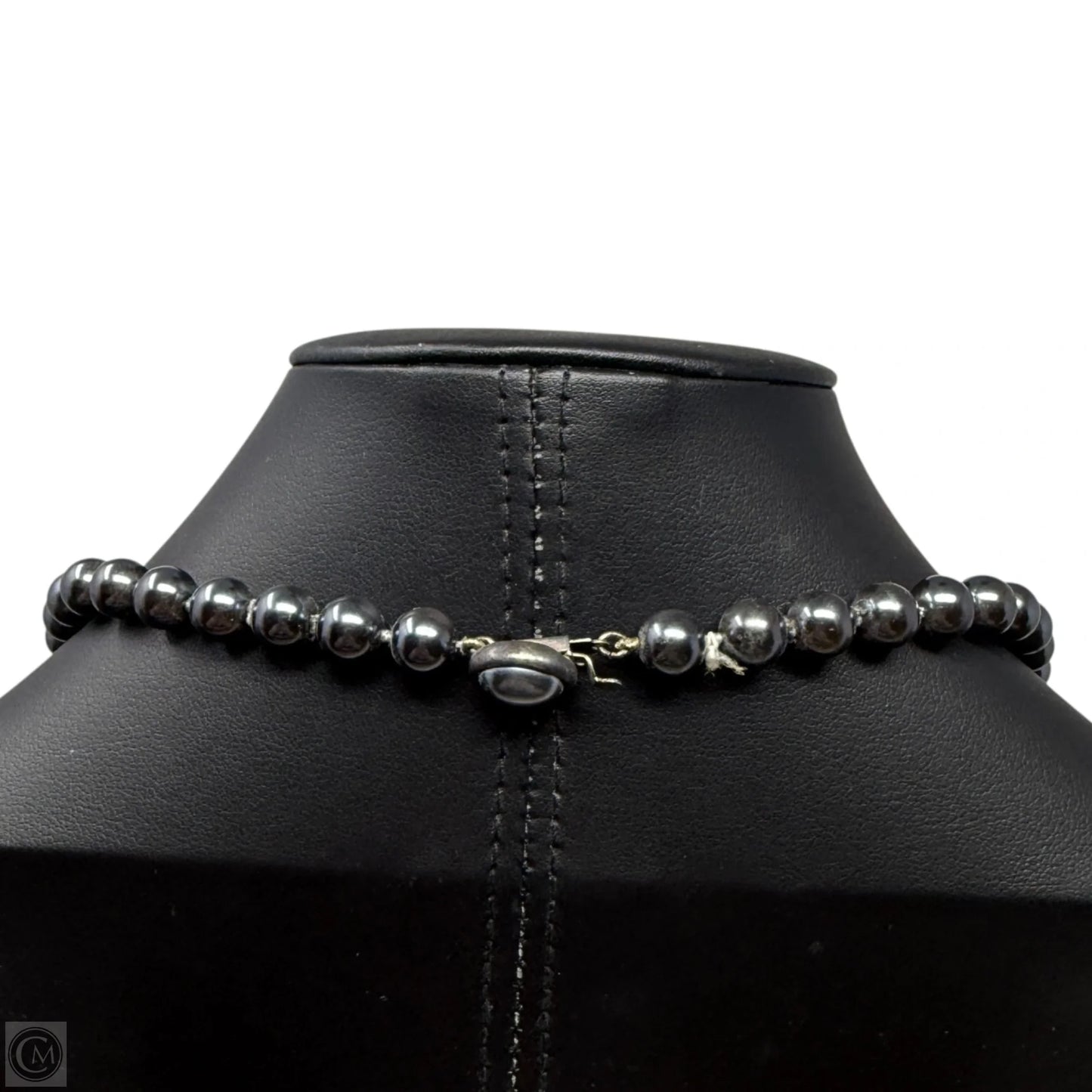 Faux Black Pearl Beaded Long Necklace By Chicos