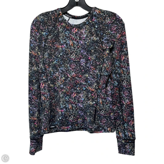 Athletic Top Long Sleeve Crewneck By Lululemon In Multi-colored, Size: 6