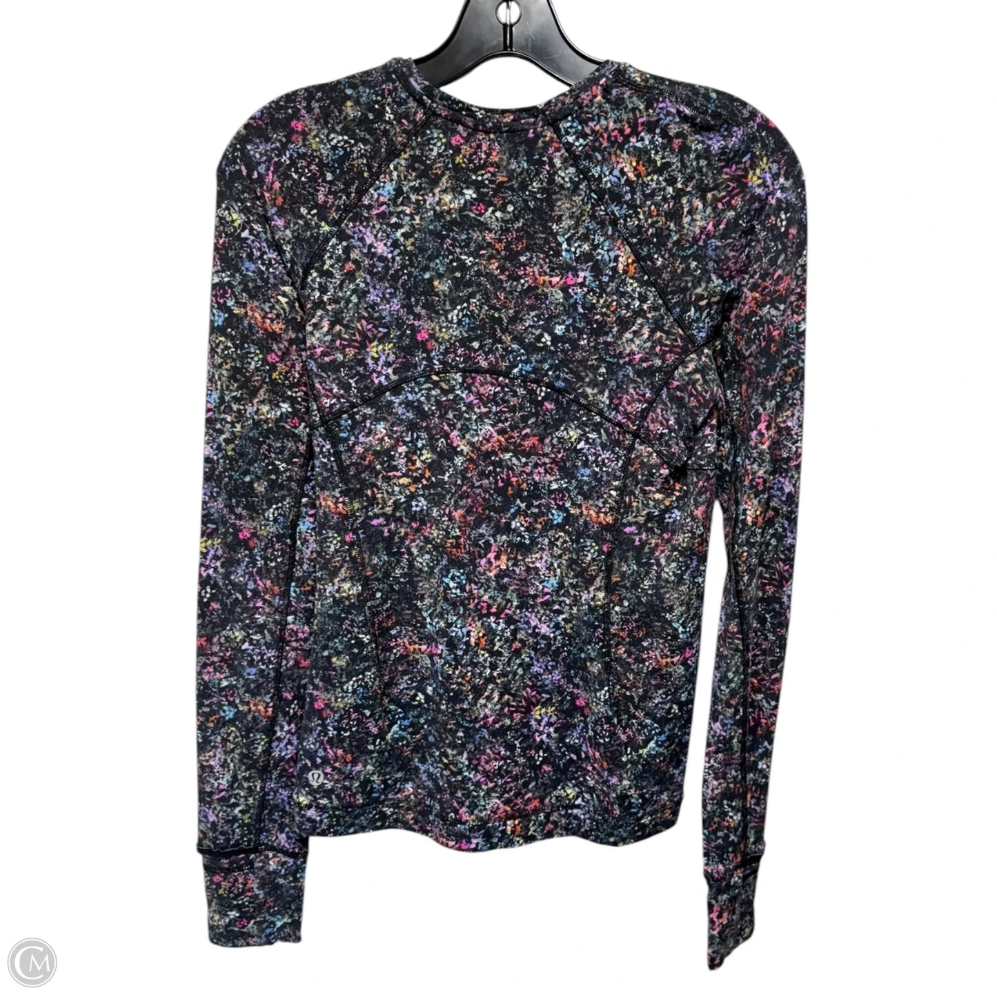 Athletic Top Long Sleeve Crewneck By Lululemon In Multi-colored, Size: 6
