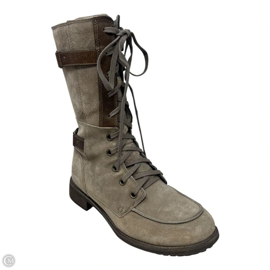 Boots Mid-calf Flats By The North Face In Taupe, Size: 9