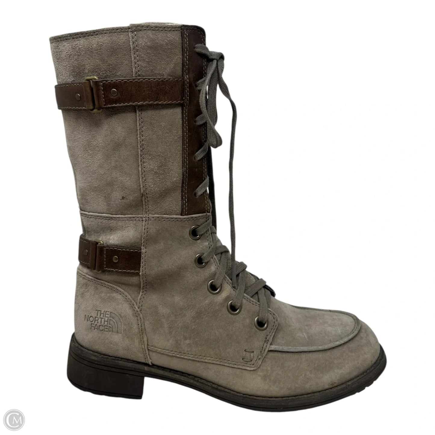 Boots Mid-calf Flats By The North Face In Taupe, Size: 9