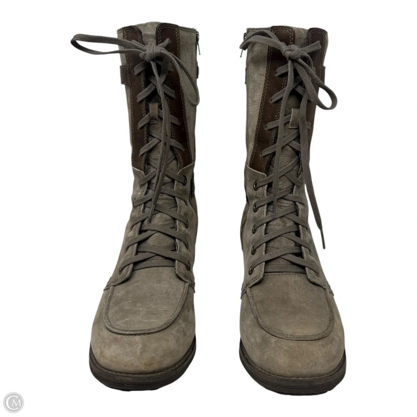 Boots Mid-calf Flats By The North Face In Taupe, Size: 9