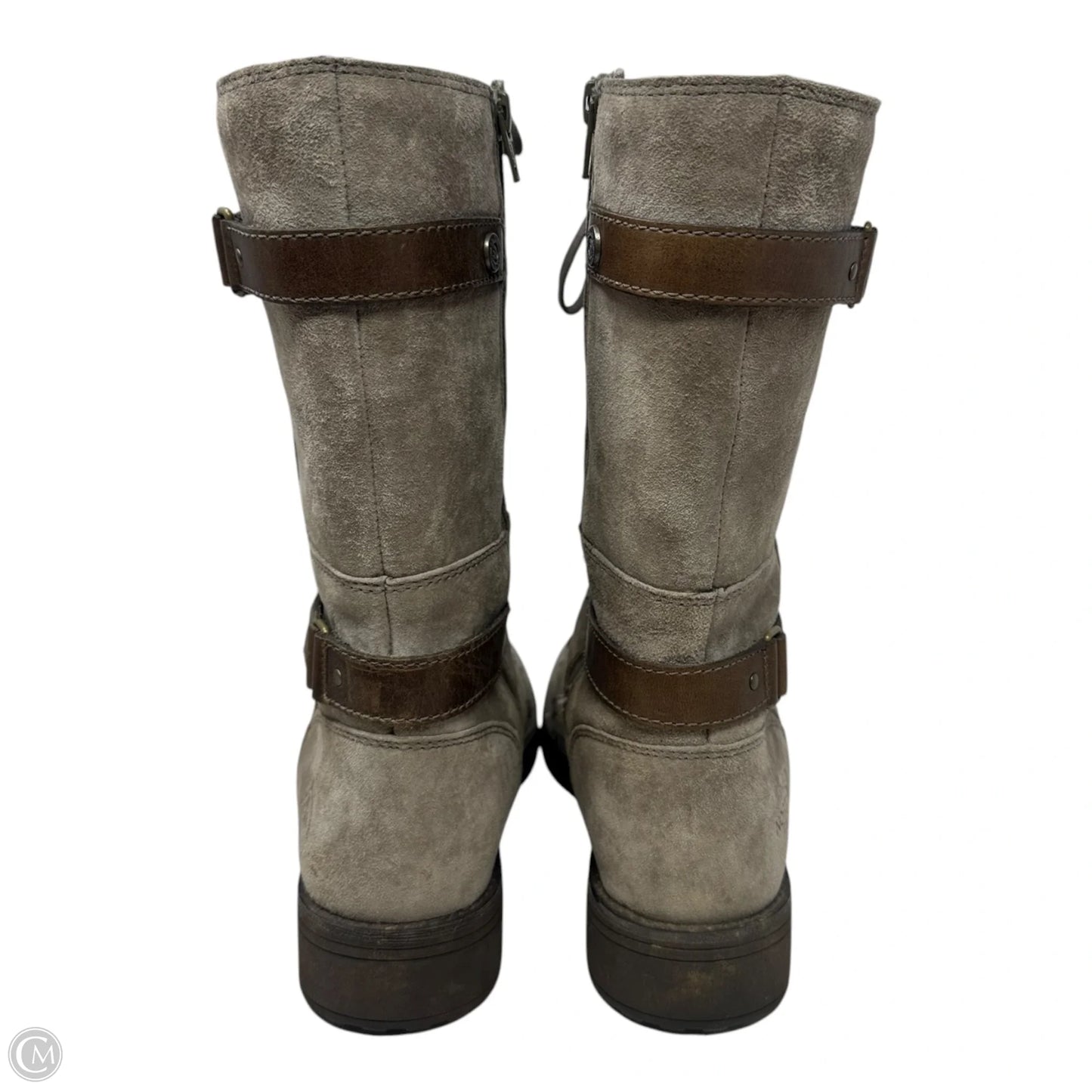 Boots Mid-calf Flats By The North Face In Taupe, Size: 9