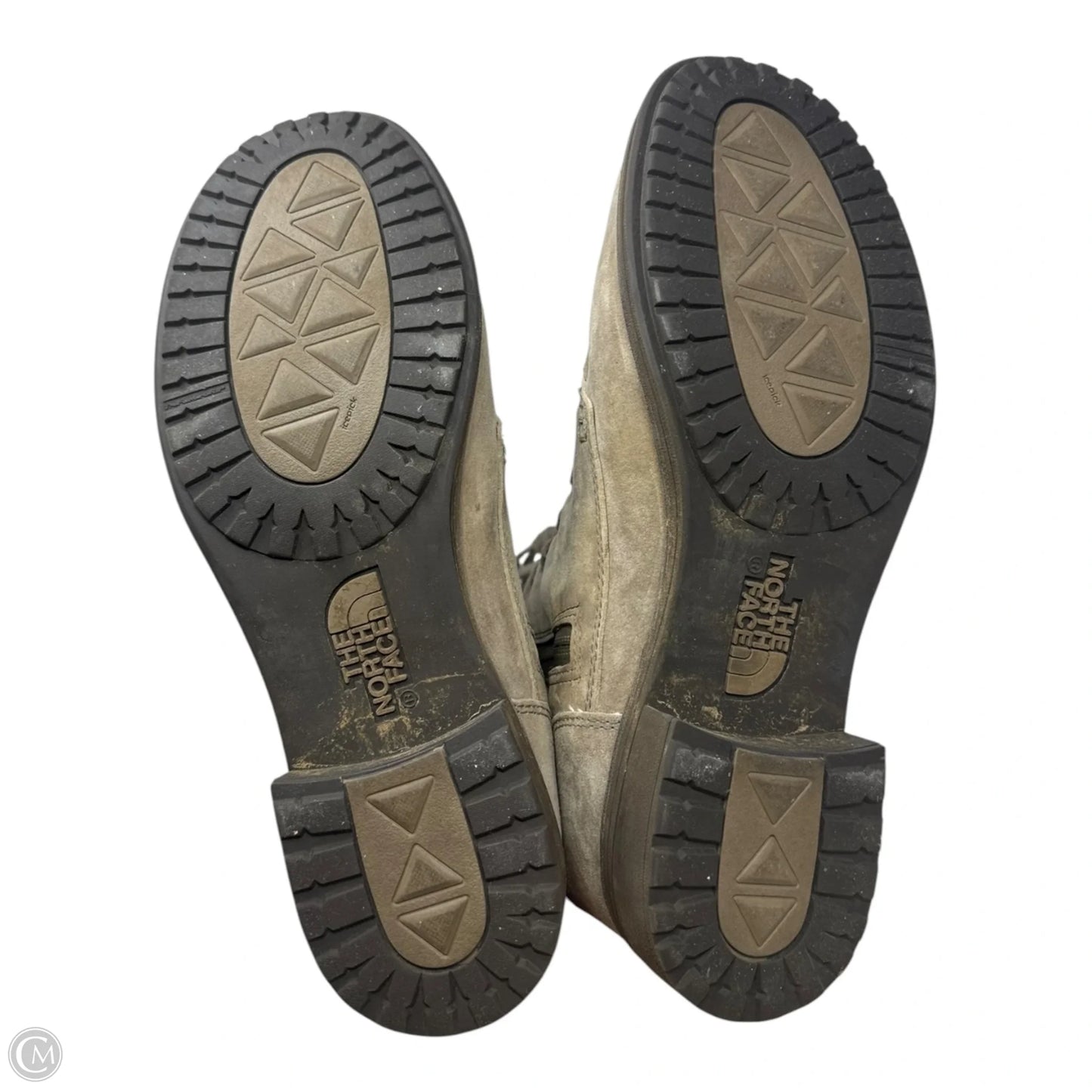 Boots Mid-calf Flats By The North Face In Taupe, Size: 9