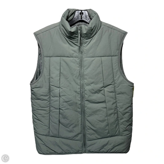 Vest Puffer & Quilted By Banana Republic In Green, Size: M