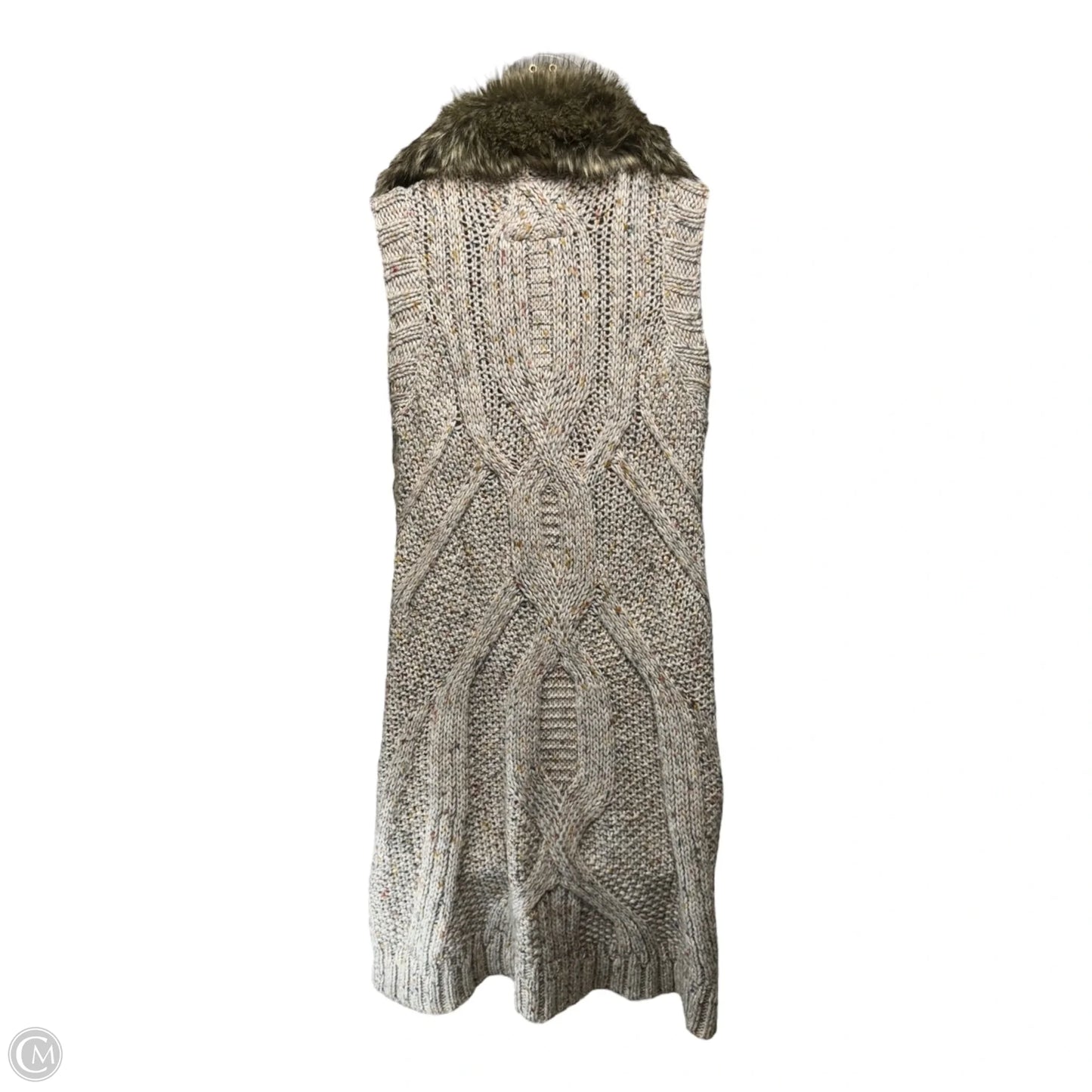 Vest Sweater By angel of the north In Multi-colored, Size: L