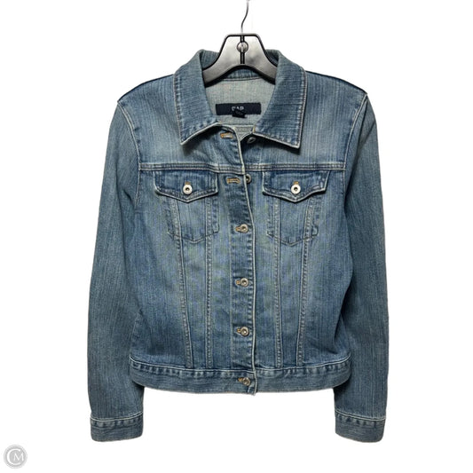 Jacket Denim By Gap In Blue Denim, Size: S