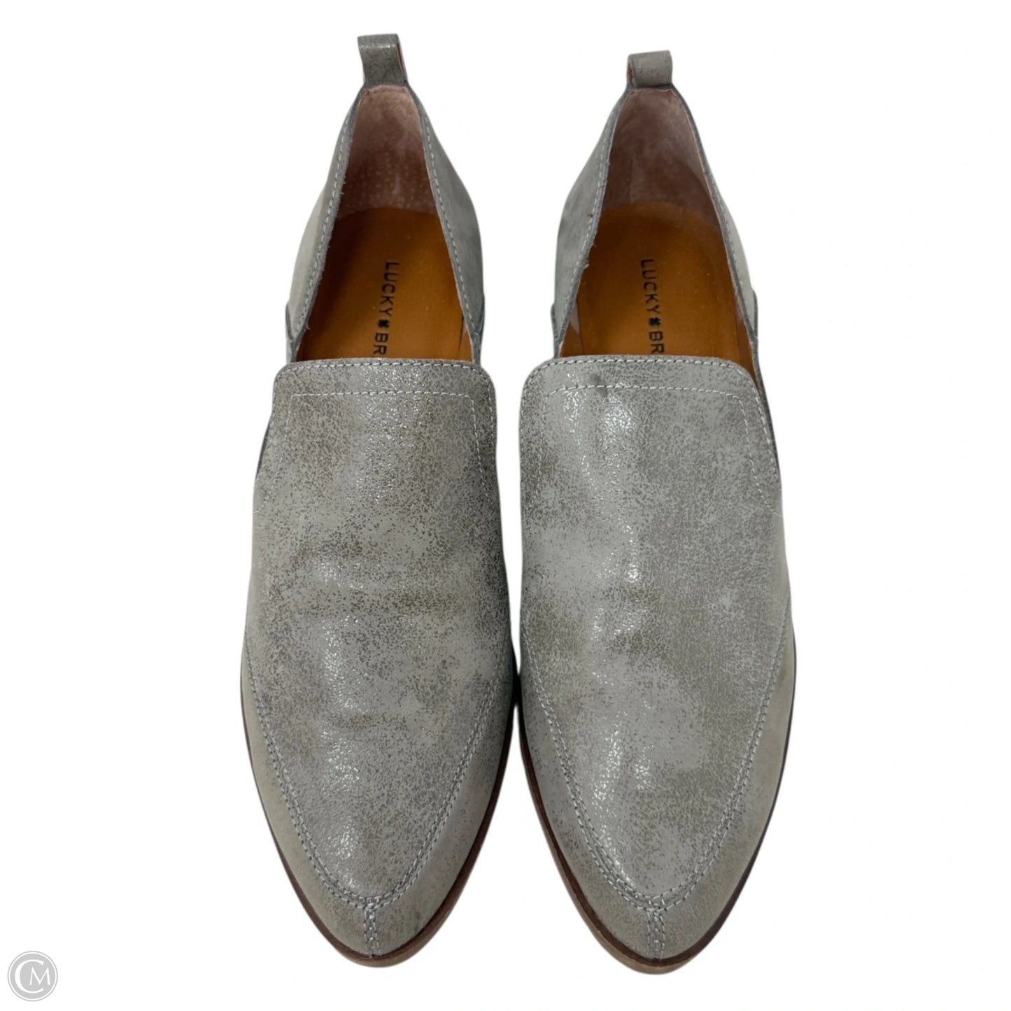Mallanzo Leather Shootie By Lucky Brand In Grey, Size: 8.5