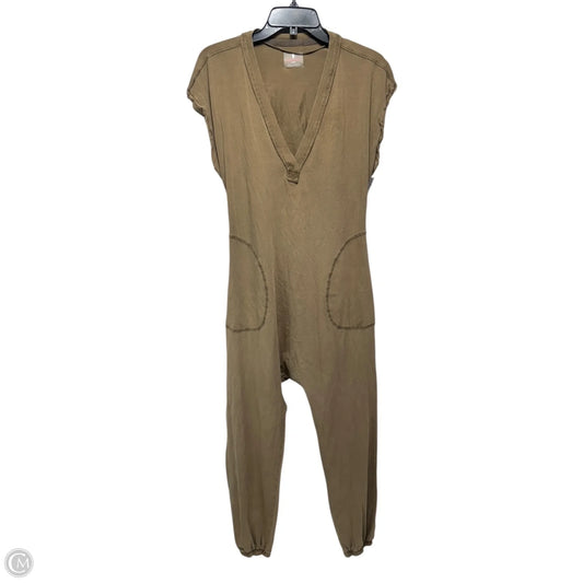 Jumpsuit By Free People In Tan, Size: Xs