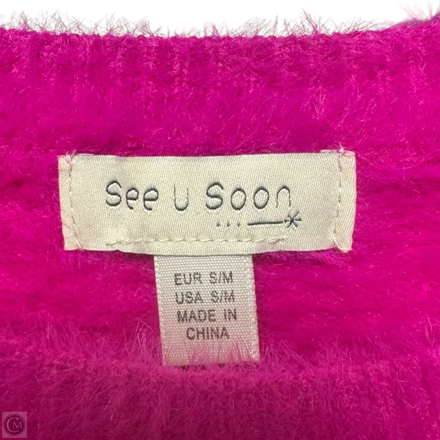 Sweater By See u Soon In Pink, Size: S